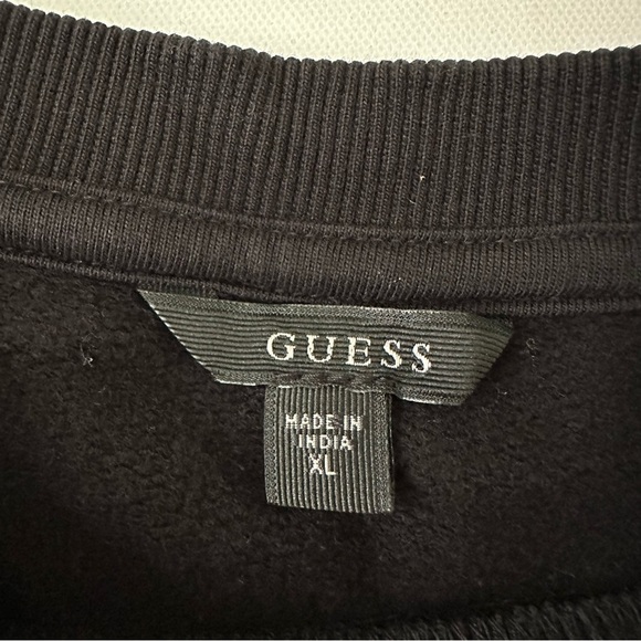 Guess Women’s Logo Cropped Sweatshirt Size XL - Picture 9 of 14